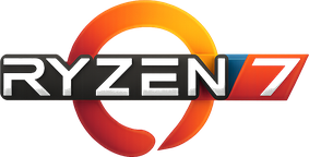 ryzen 7 সবুজ গেমিং লোগো